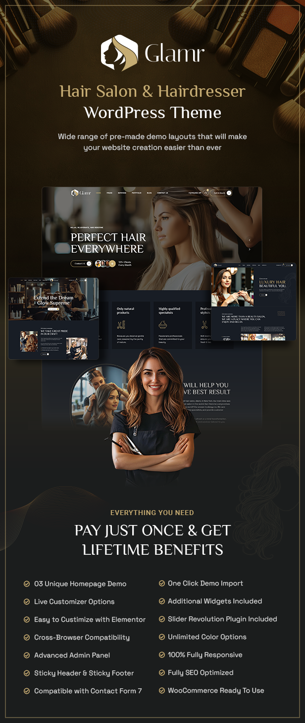 Glamr WordPress Theme